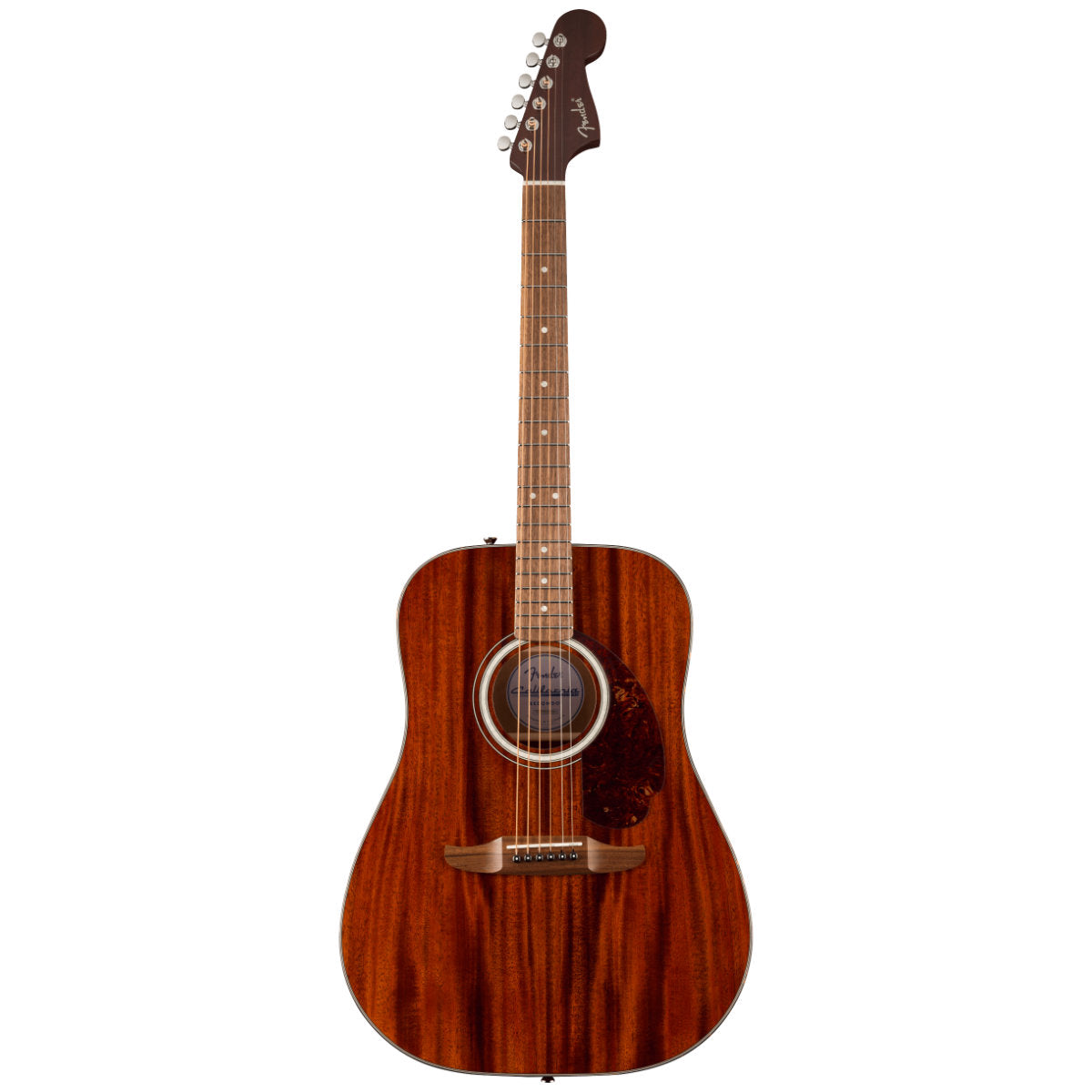 Fender California Deluxe Redondo Mahogany Acoustic Guitar - Walnut Fingerboard - Natural