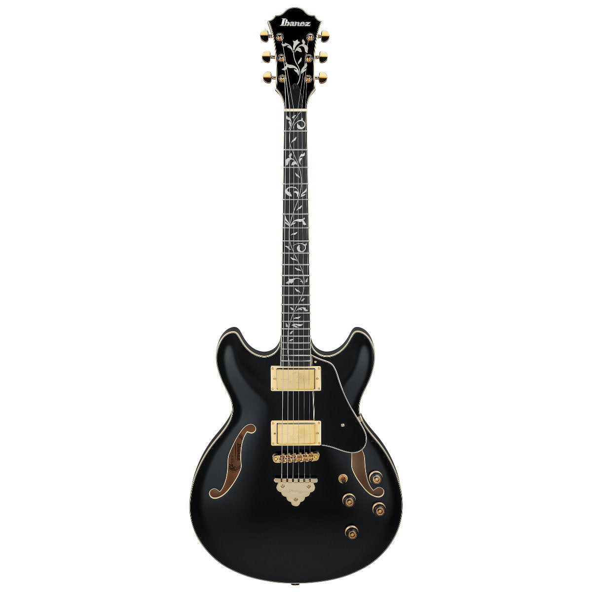 Ibanez AS93SPBK AS Series Artcore Expressionist Hollowbody Electric Guitar - Black