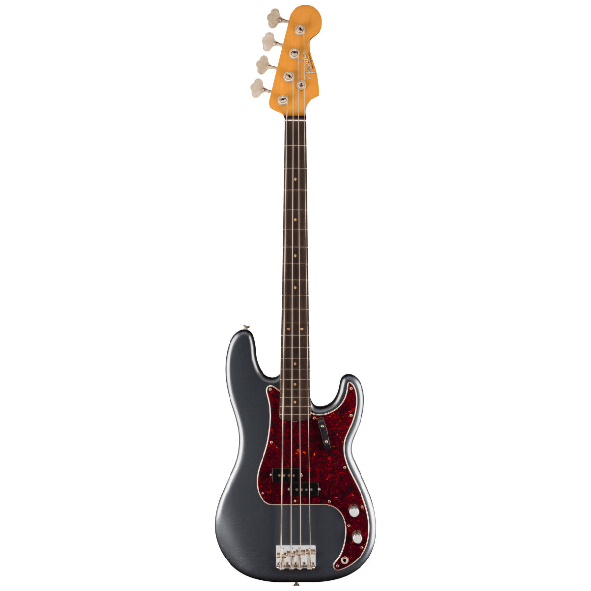 Fender Limited Edition Vintera® II Road Worn® '60s Precision Bass® - Rosewood Fingerboard - Charcoal Frost Metallic - Bananas at Large®
