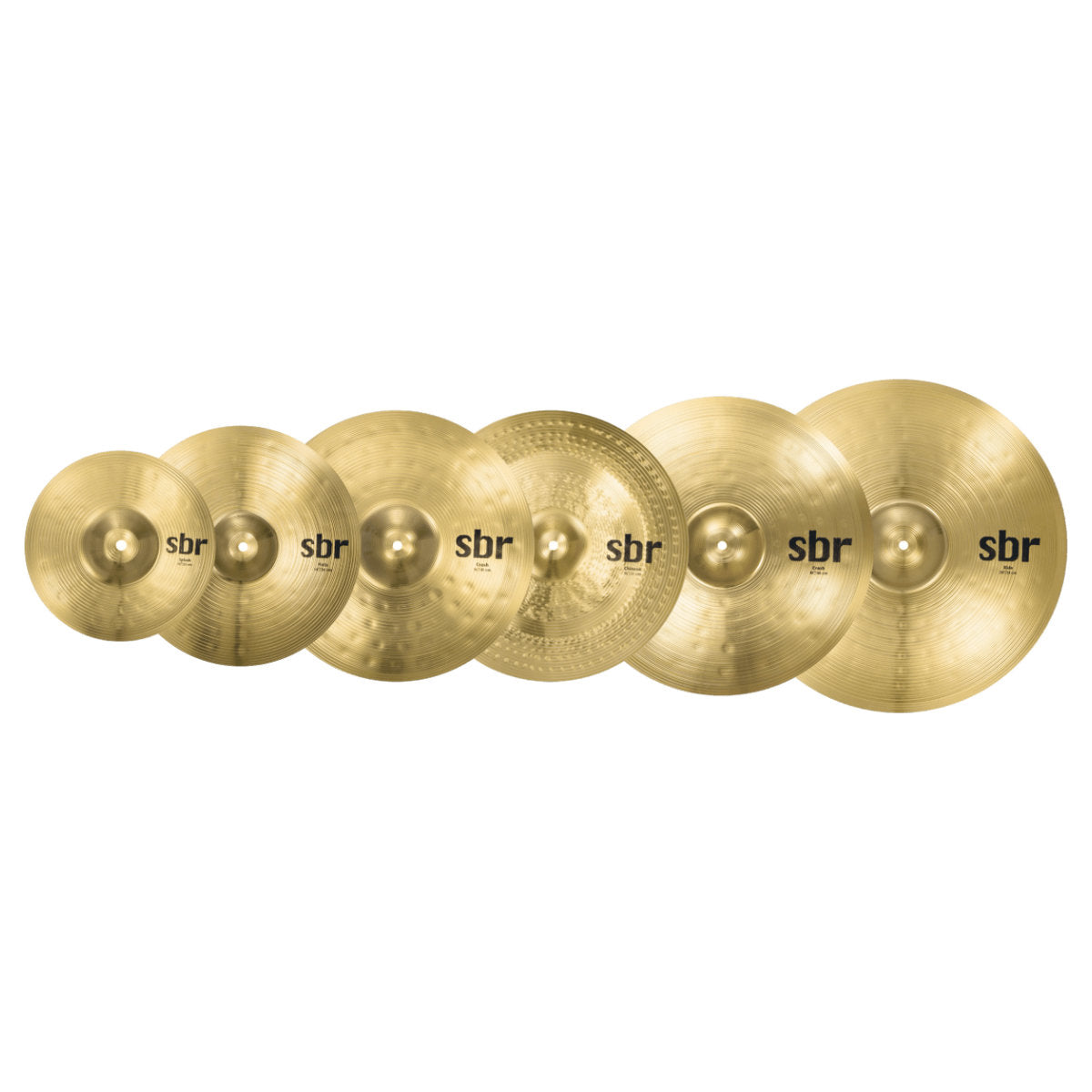 Sabian SBR Super Set Cymbal Pack w/ Free 18in Crash