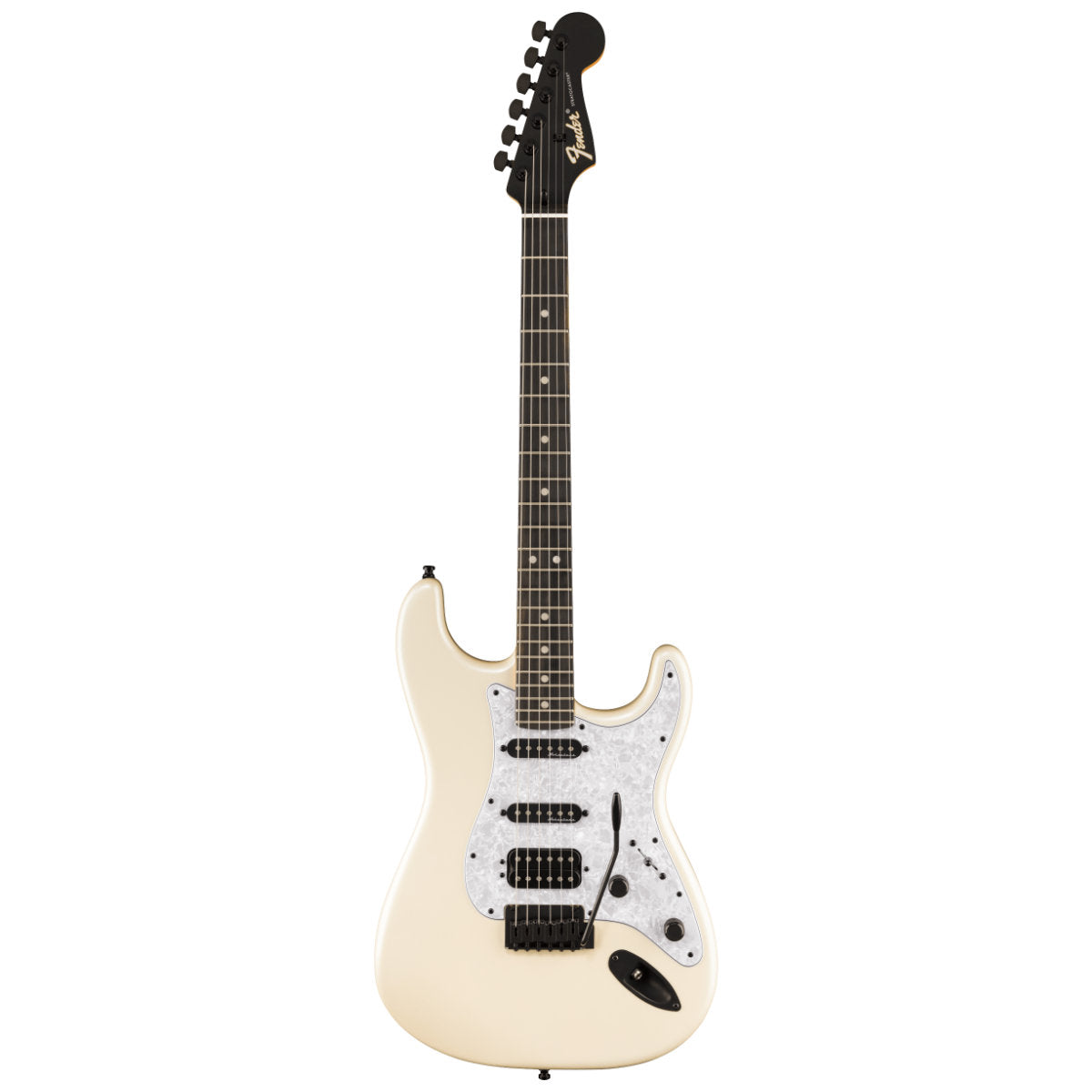 Fender Limited Edition Player Fusion Stratocaster HSS Electric Guitar - Ebony Fingerboard - Olympic Pearl