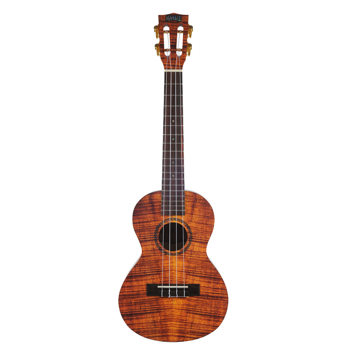 Mahalo MA3KA Artists Elite Series Tenor Ukulele - Koa Photo Flame