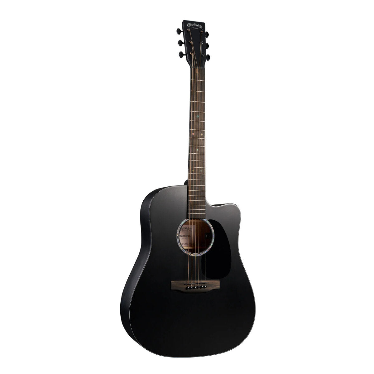 Martin Road Series DC-10E Modern Black Acoustic-Electric Guitar