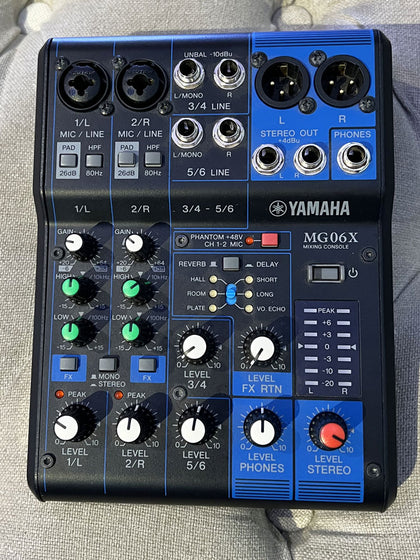 Rental - Yamaha MG06XU Mixer