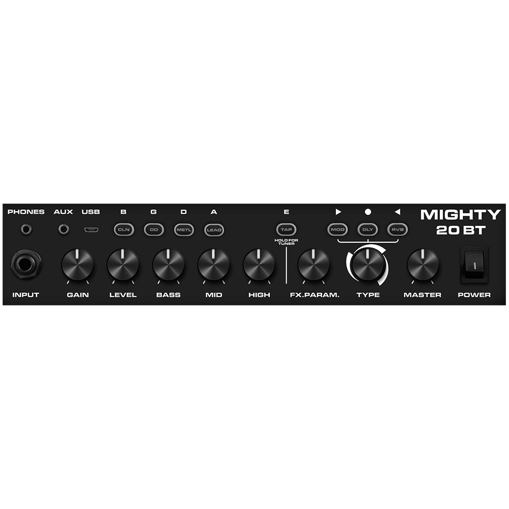 NUX Mighty 20 BT 20-Watt Digital Modeling Guitar Combo Amplifier with Bluetooth