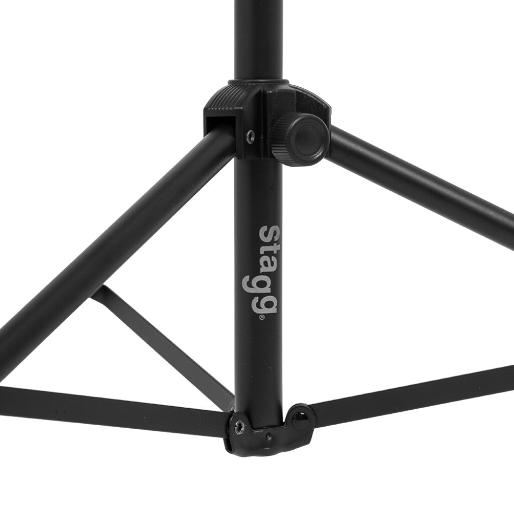 Stagg Q Series Economy Foldable Music Stand w/ Page Retainer