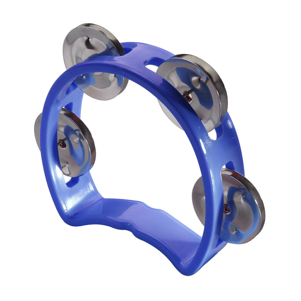 Stagg Plastic Cutaway Mini Tambourine w/ 4 Jingles