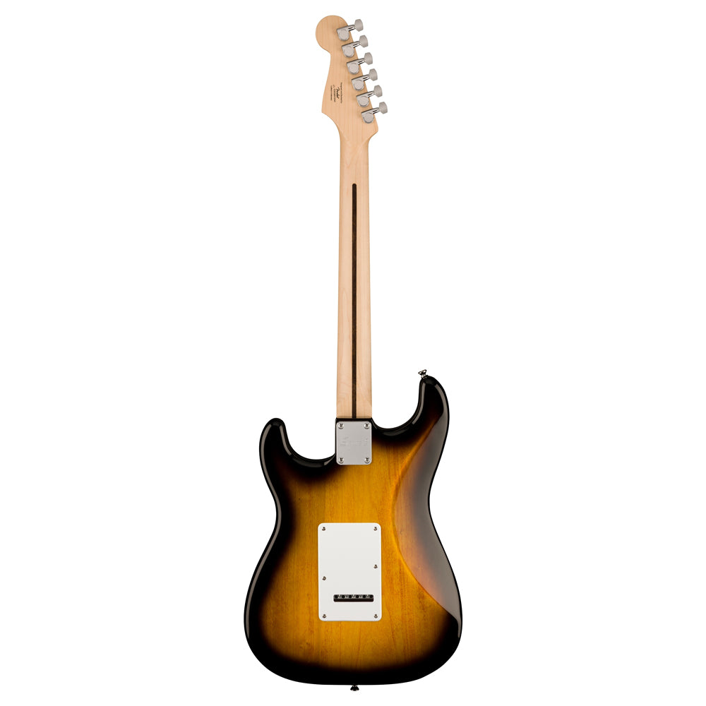Squier Sonic Stratocaster Electric Guitar - 2-Color Sunburst with Maple Fingerboard & White Pickguard