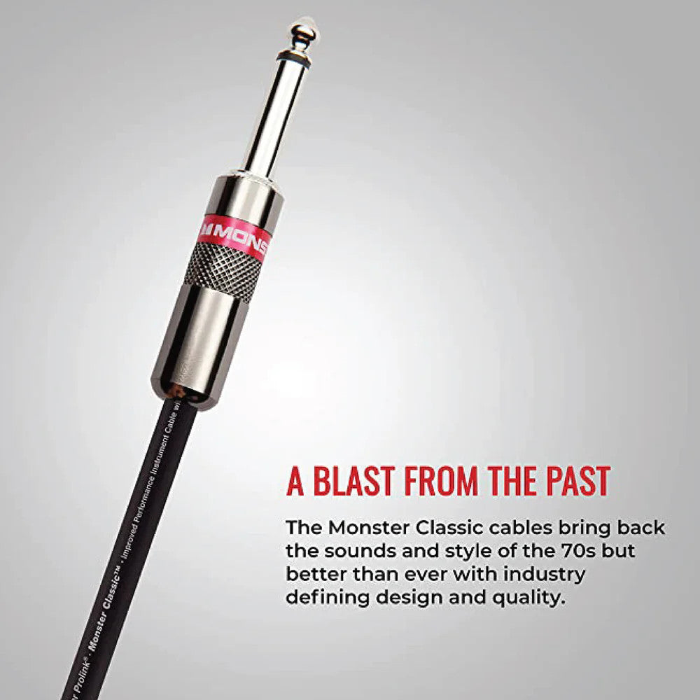 Monster Prolink® Classic Instrument Cable - 21 ft. - Straight 1/4 in. to Same