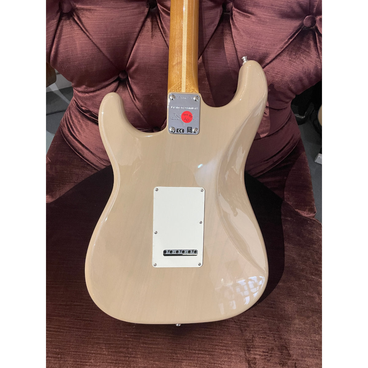 Fender Custom Shop #173 Limited Edition Hand-Selected Bananas At Large Exclusive Custom Deluxe Roasted Strat Electric Guitar - NOS w/ Matching Headcap - Aged Dirty White Blonde