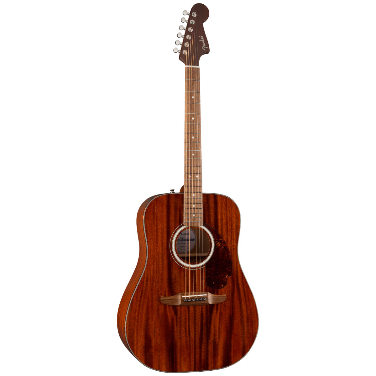Fender California Deluxe Redondo Mahogany Acoustic Guitar - Walnut Fingerboard - Natural
