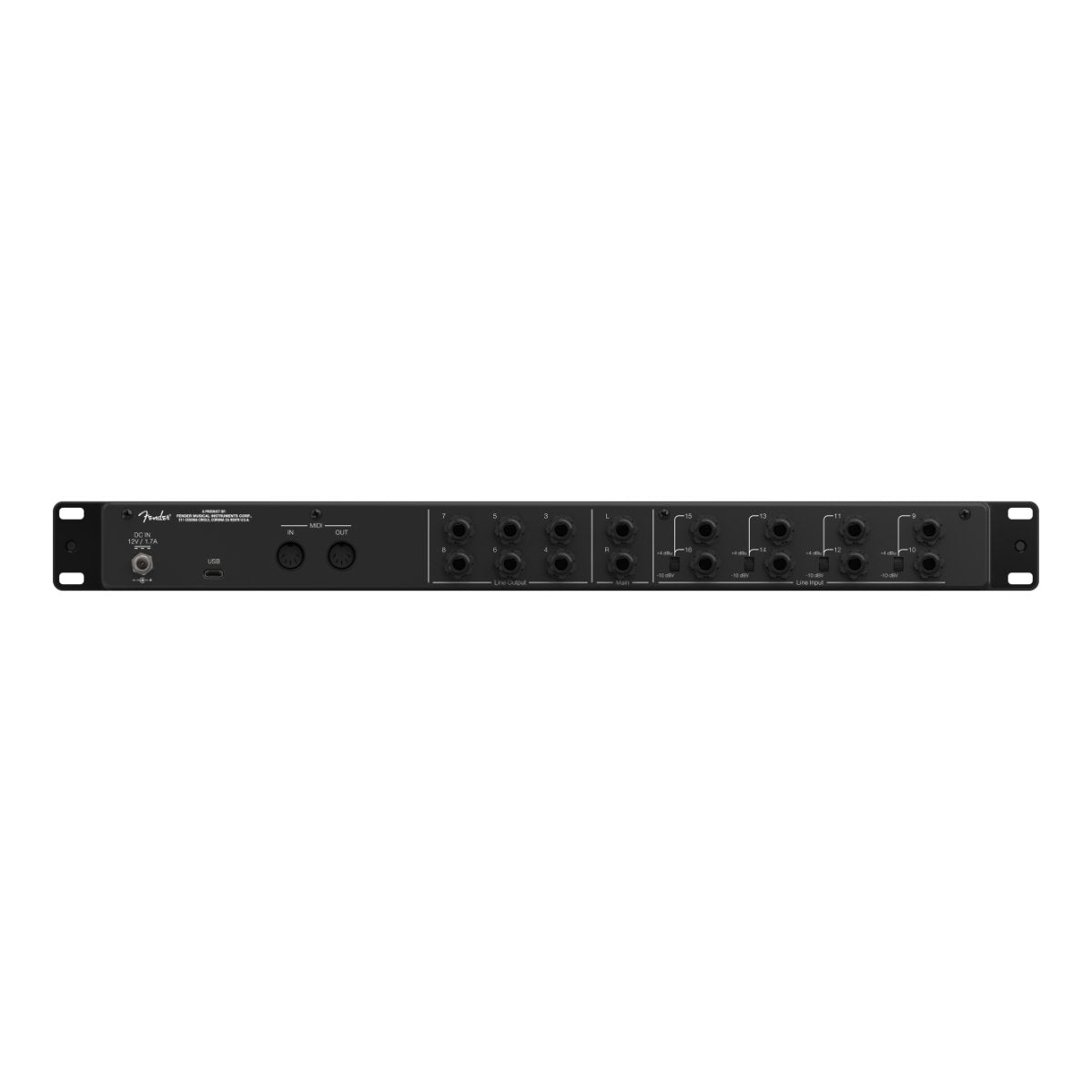 Fender Quantum LT 16 USB-C Audio Interface