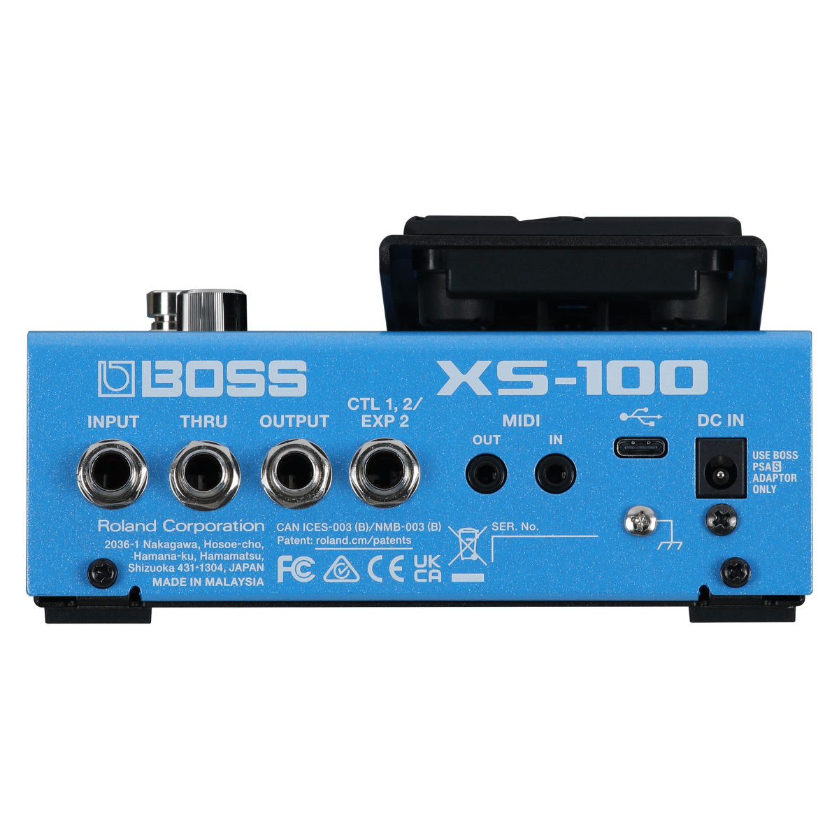 BOSS XS-100 Poly Shifter Pedal w/ Foot Controller