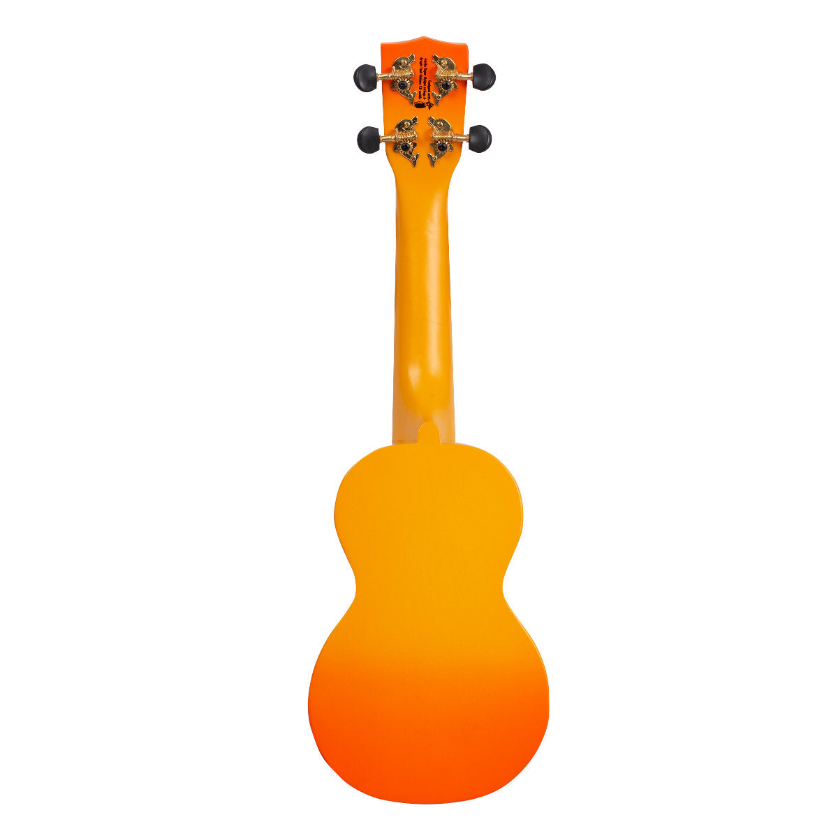 Mahalo MD1-HAORB Hibiscus Soprano Ukulele - Orange Burst