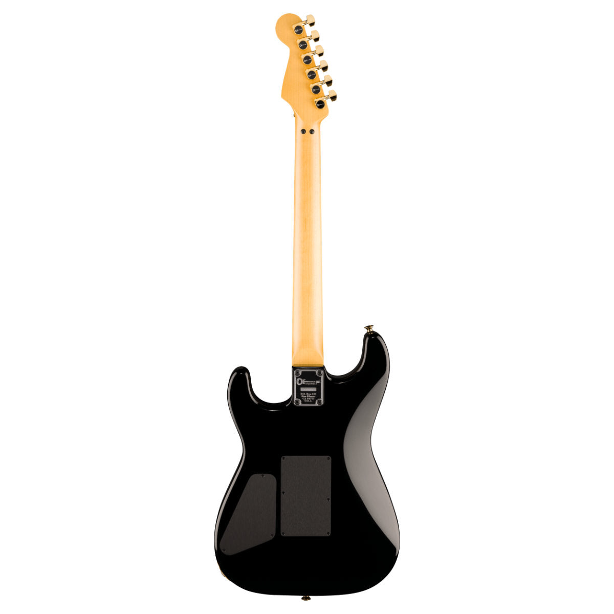 Charvel American Neo-Classic San Dimas SD1 HH FR Electric Guitar - Maple Fingerboard - Gloss Black