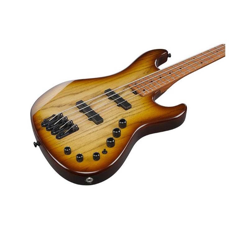 Ibanez MDM1300 Mode Series 4-String Electric Bass - Natural Stained Amber Burst