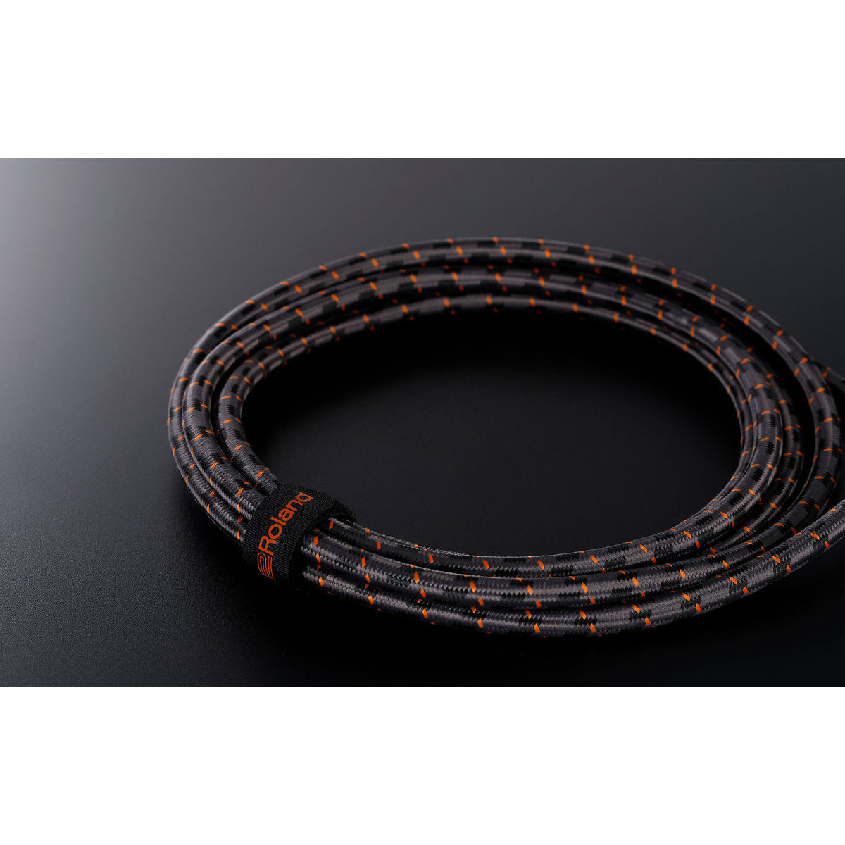 Roland RIC-G10A Gold Series Straight to Angle Instrument Cable - 10 ft. - Bananas at Large®