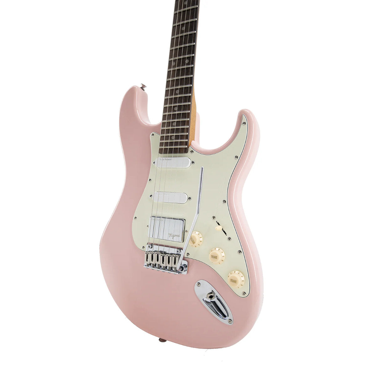 Tagima T-640 LS Lace Series Alder Body Electric Guitar - Pink Shell