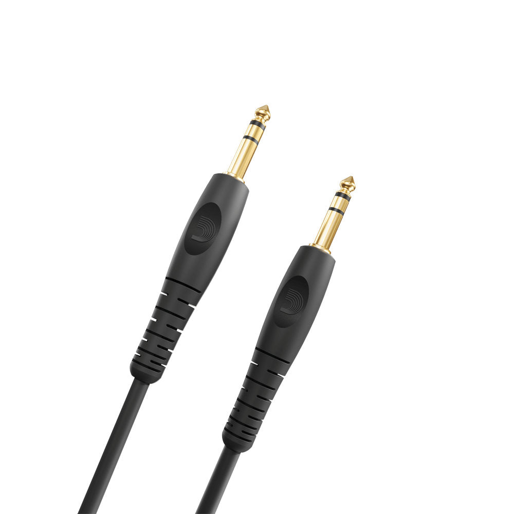 D'Addario Custom Series Stereo Instrument Cable - Straight to Straight - 25ft