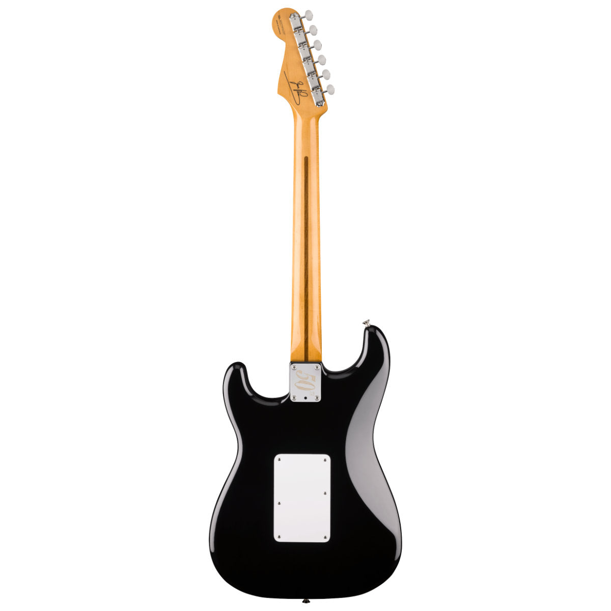 Fender Limited Edition 50th Anniversary Dave Murray Stratocaster Electric Guitar - Rosewood Fingerboard - Black - Bananas at Large®