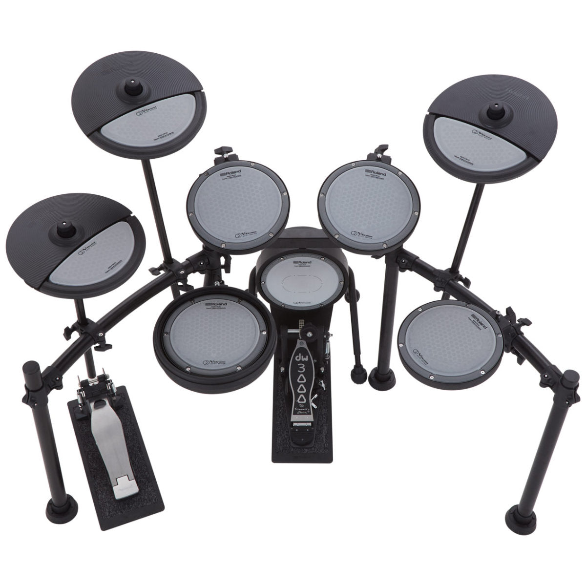 Roland VQD106PADS V-Drums Quiet Design Electronic Drum Set Without Module - Bananas at Large®