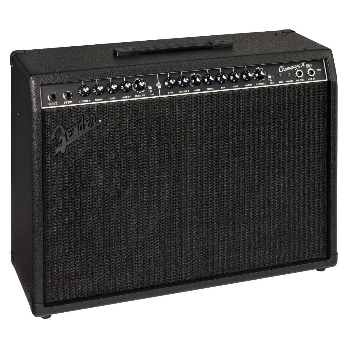 Fender Champion II 100 Blackout Guitar Amplifier - 120V