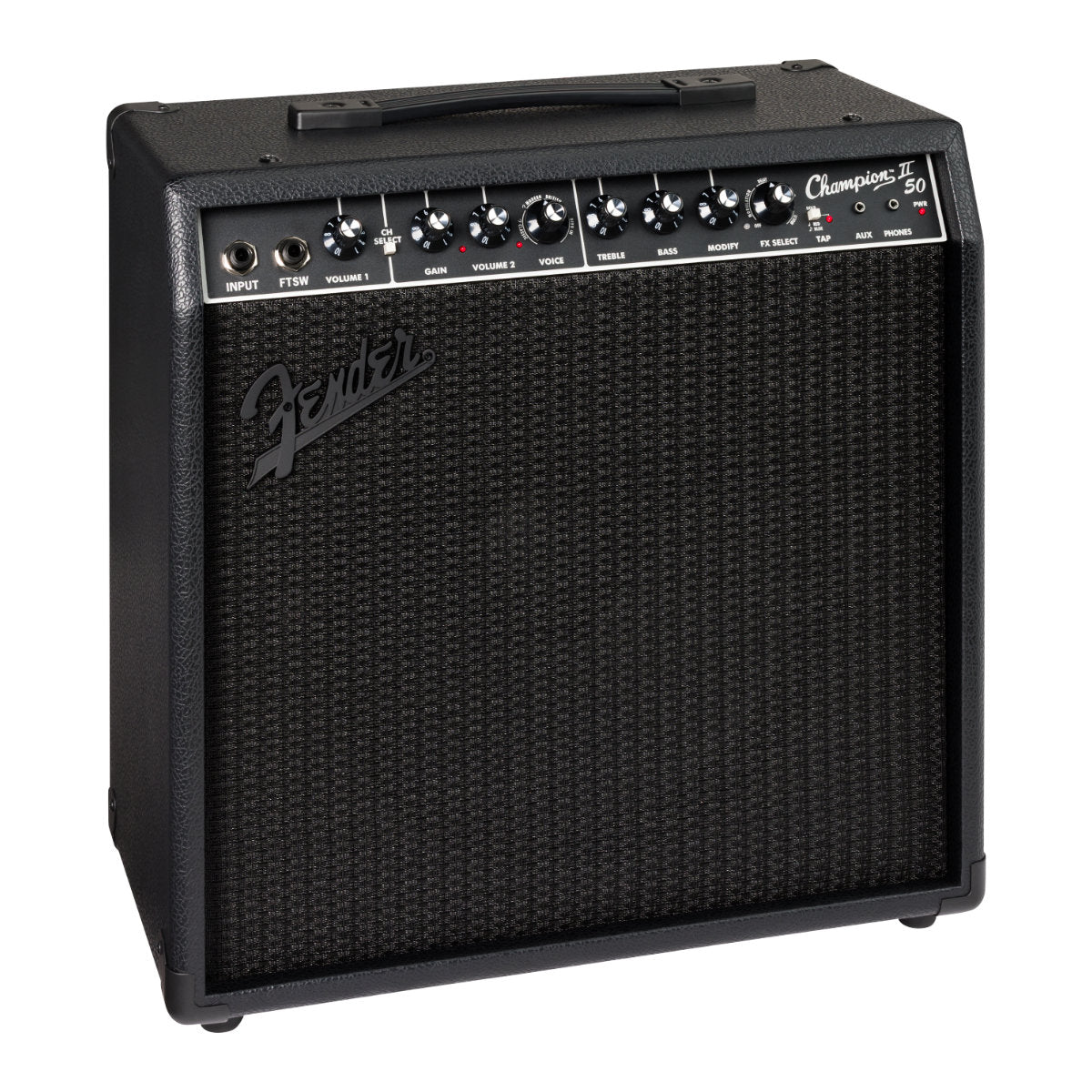 Fender Champion II 50 Blackout Guitar Amplifier - 120V