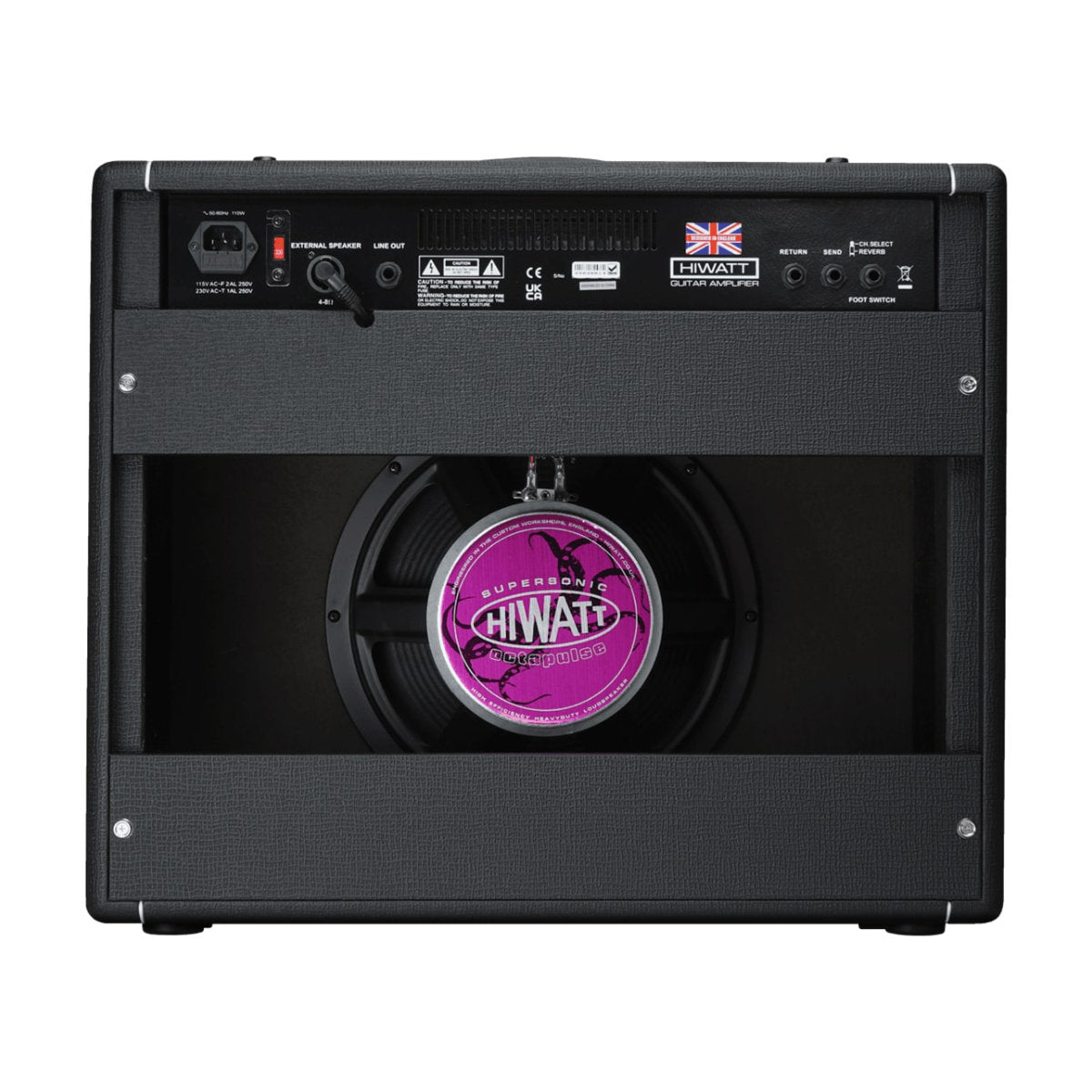 Hiwatt Leeds 50R 2-Channel Combo Guitar Amplifier w/ Spring Reverb - 50W