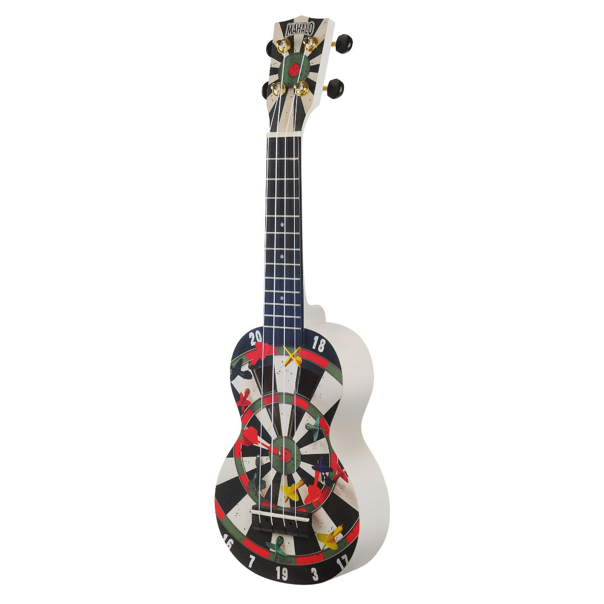 Mahalo MA1DR Art Series Soprano Ukulele - Darts Motiff