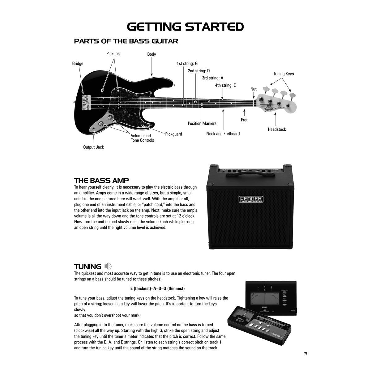 Hal Leonard Bass Tab Method Combo Edition of Books 1 & 2 - Bananas at Large®