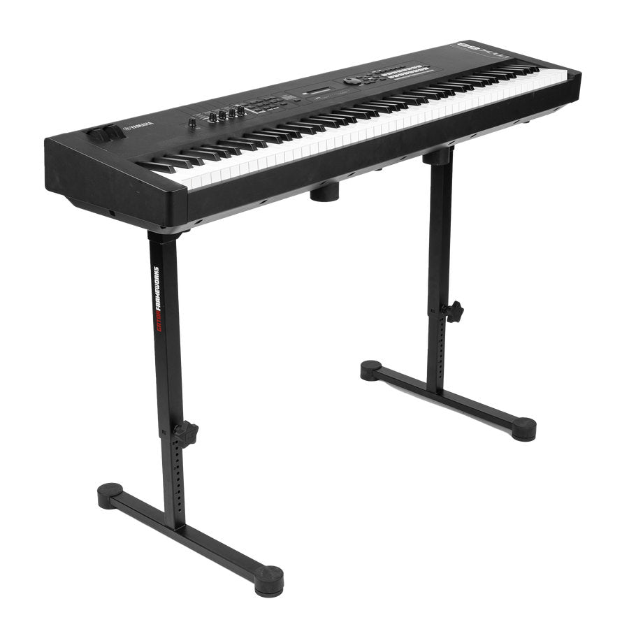 Gator Frameworks GFW-KEY-6000 Collapsible Table Style Keyboard Stand w/ Carrying Strap - Black