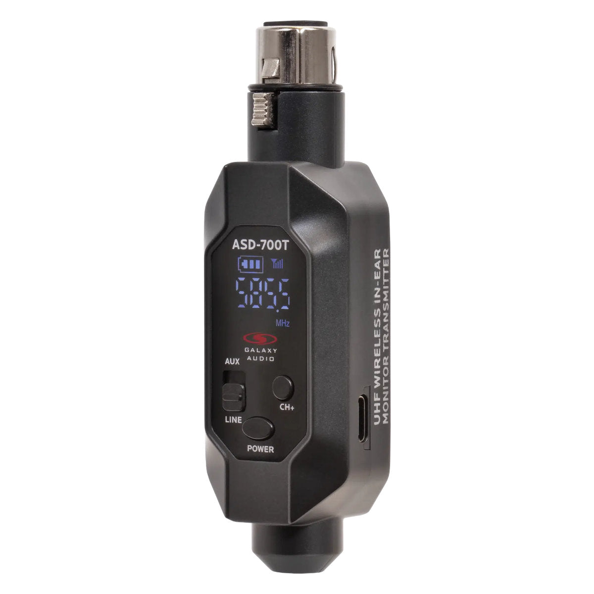 Galaxy Audio ASD-700 DIGITAL UHF Plug & Play Wireless In-Ear Monitor System - Single Pack - Frequency Code B6