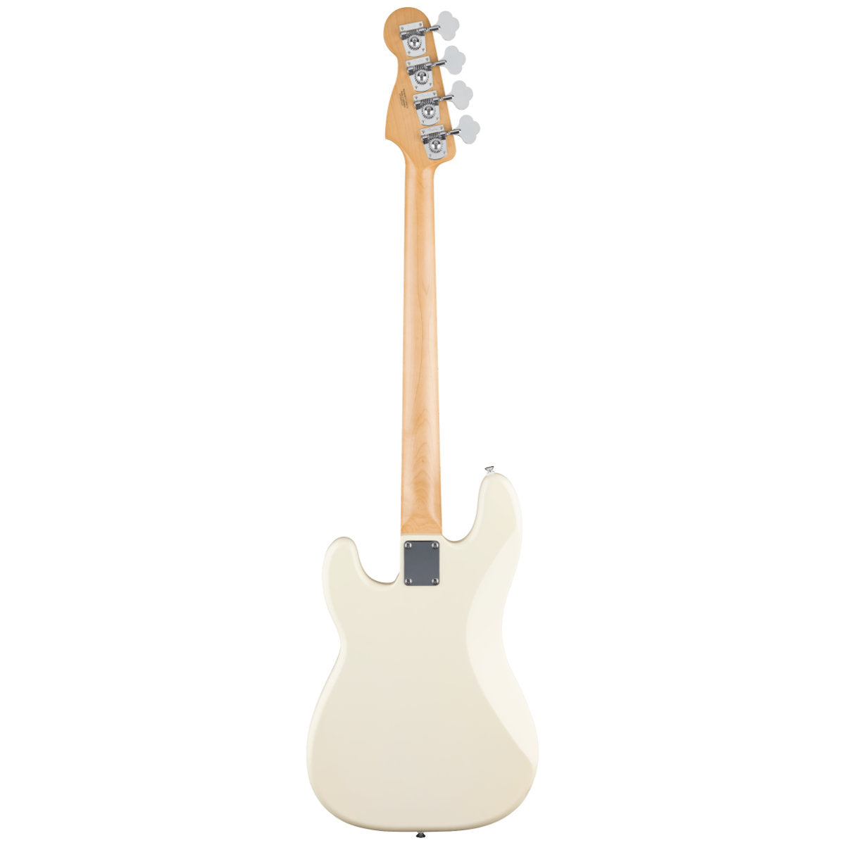 Fender Standard Precision Bass Guitar - Maple Fingerboard - Black Pickguard - Olympic White