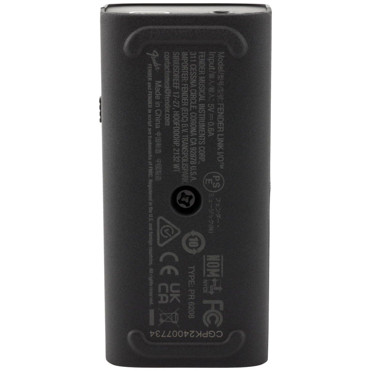Fender Link I/O Portable Audio Interface - USB-C