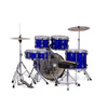 Mapex Comet 5 Piece Complete Drum Set - 18in BD - Indigo Blue