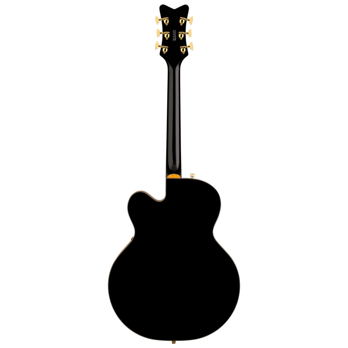 Gretsch Synchromatic™ Falcon™ Hollow Body Single-Cut Electric Guitar w/ Bigsby® - Ebony Fingerboard - Black - Bananas at Large®
