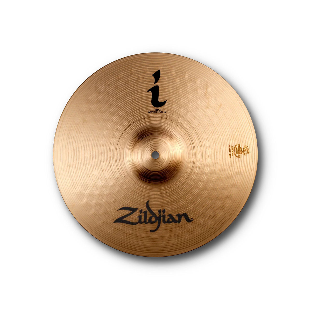Zildjian I Family HiHat Cymbal - Bottom - 14in