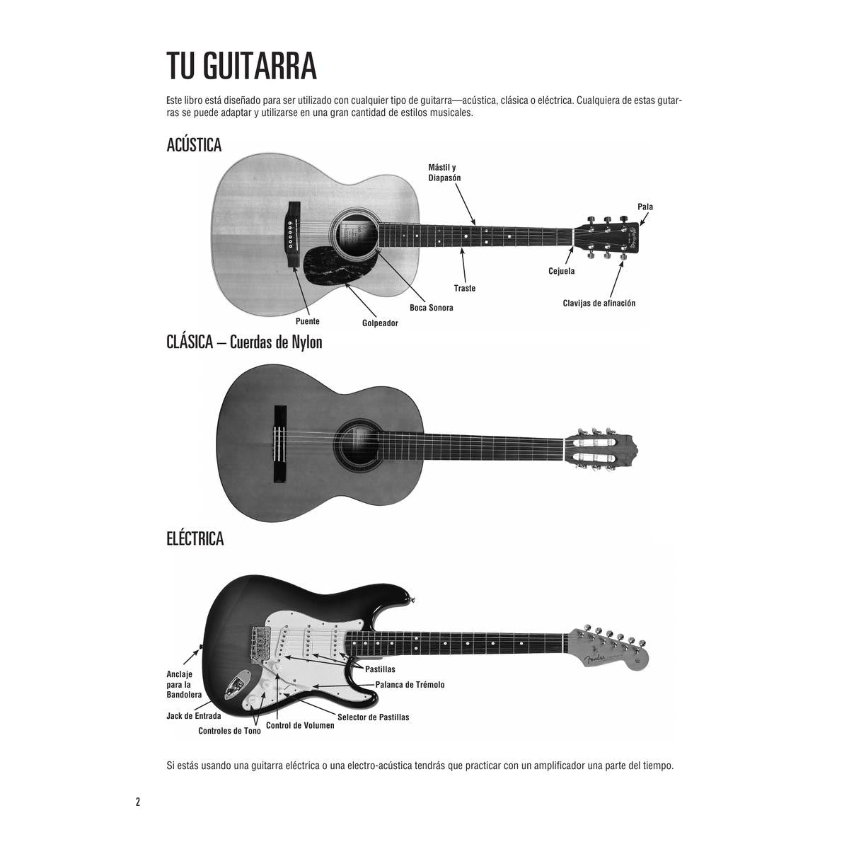 Spanish Edition: Hal Leonard Metodo Para Guitarra Libro 1 - Segunda Ed ...