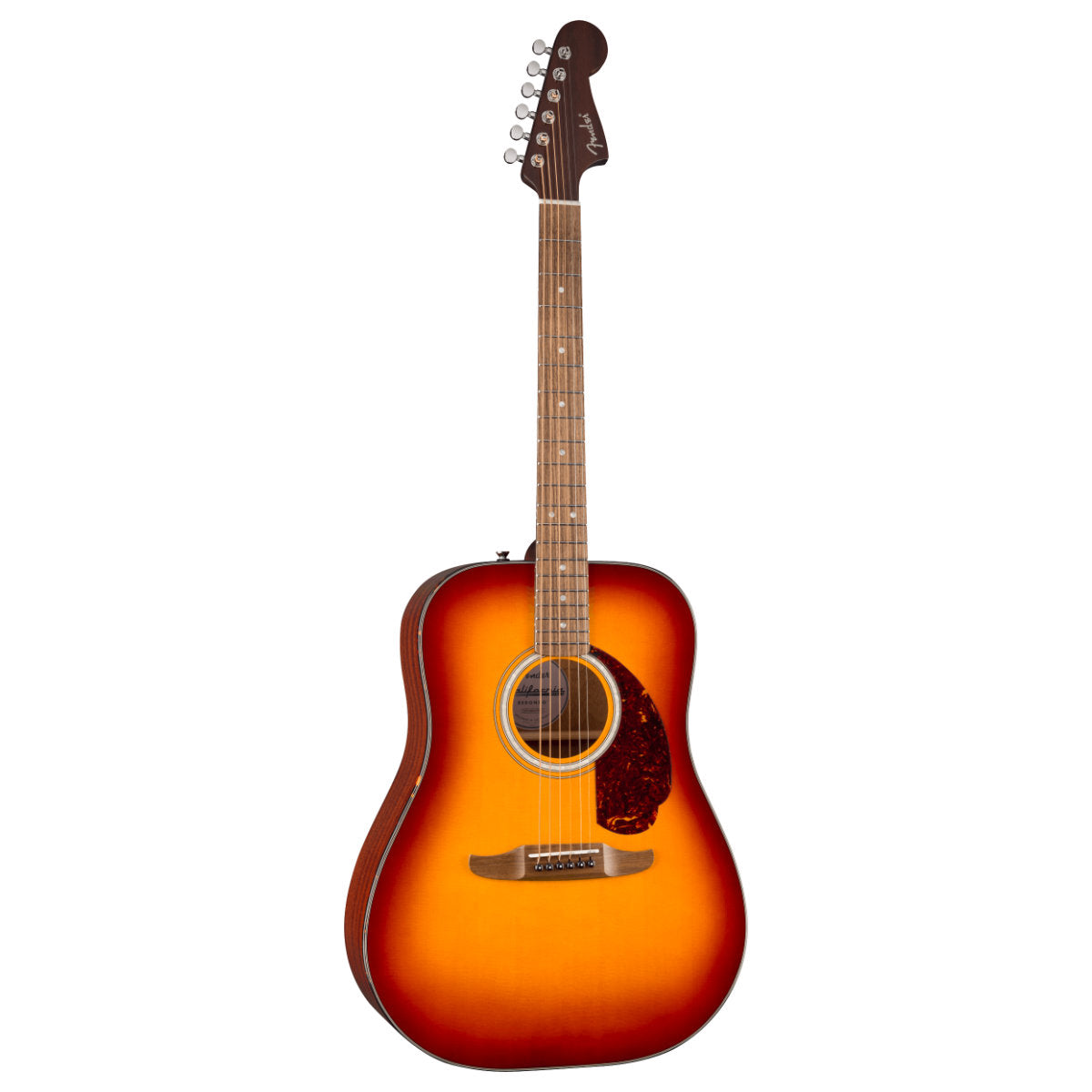 Fender California Deluxe Redondo Acoustic Guitar - Walnut Fingerboard - Sienna Sunburst