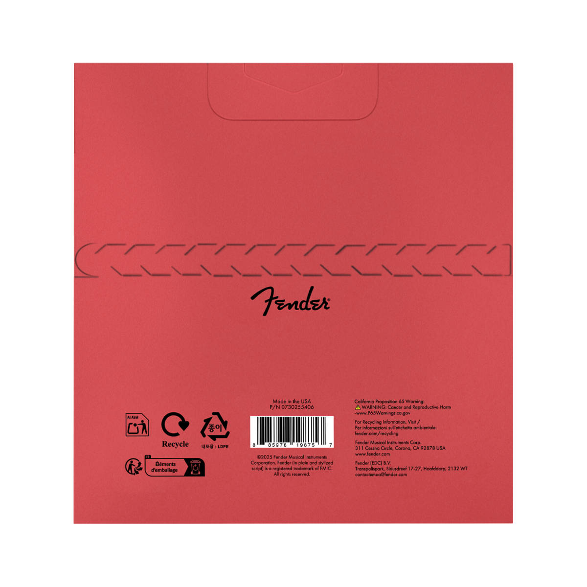 Fender Classic Core 255R Guitar Strings - Nickel-Plated Steel - Ball End - Gauges 010-046
