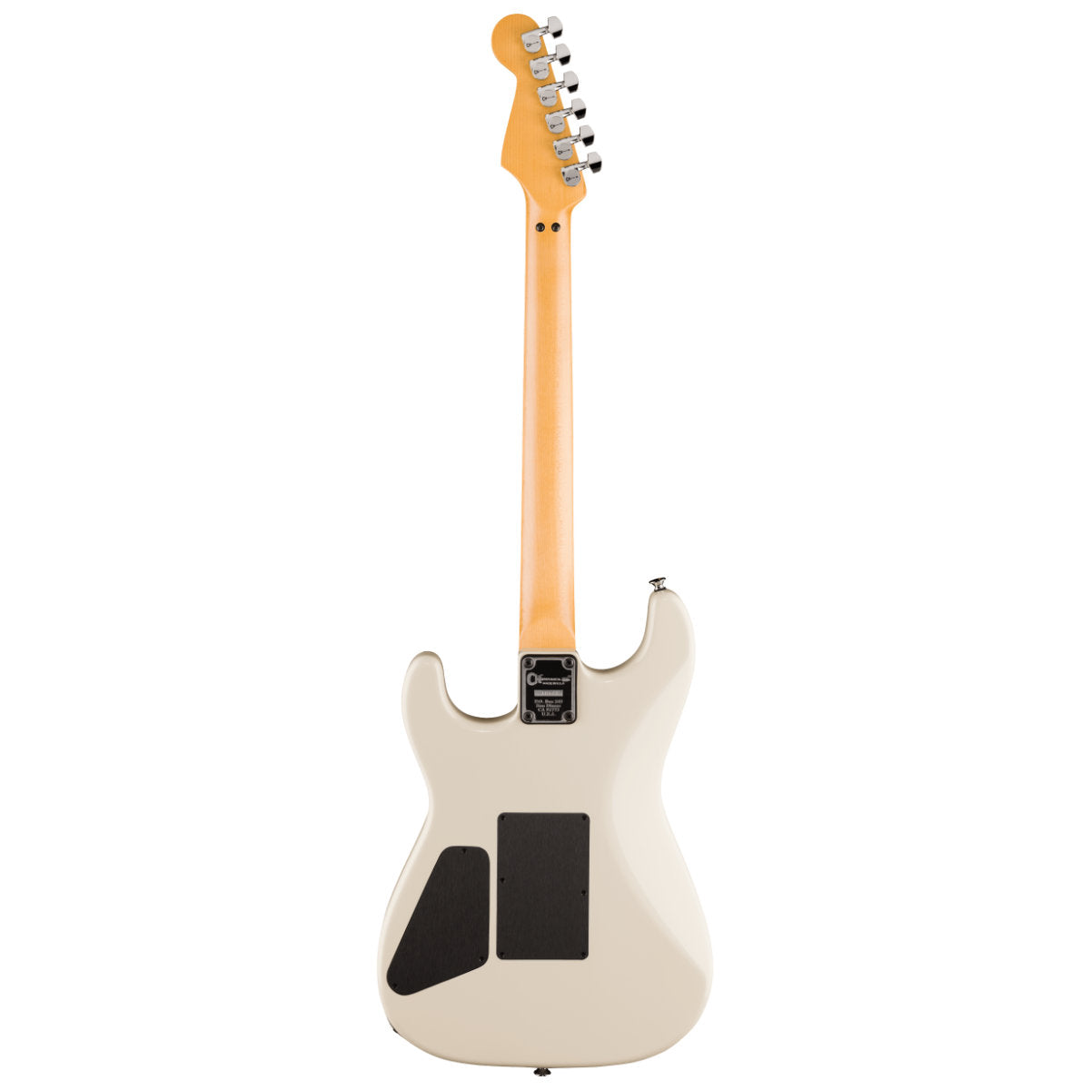 Charvel American Neo-Classic San Dimas SD1 HH FR Electric Guitar - Maple Fingerboard - Ivory Blitz