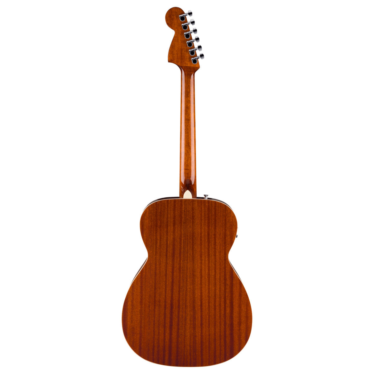 Fender California Standard Monterey E Acoustic-Electric Guitar - Sapele Top - Ivory Pickguard - Natural Sapele
