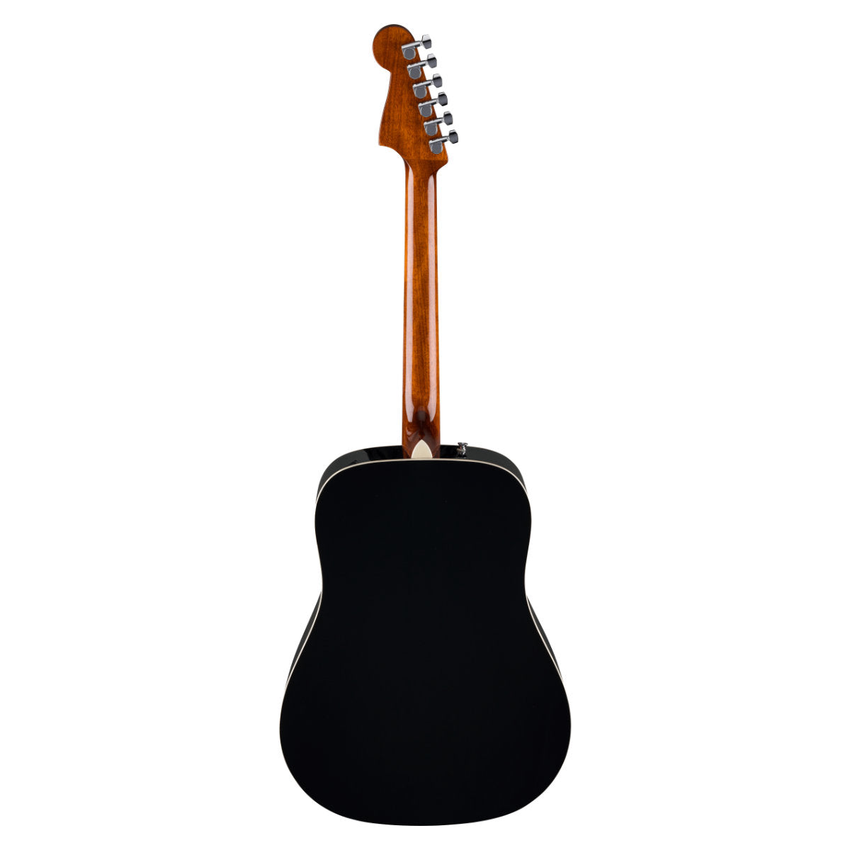 Fender California Standard Redondo Acoustic Guitar - Spruce Top - Ivory Pickguard - Black