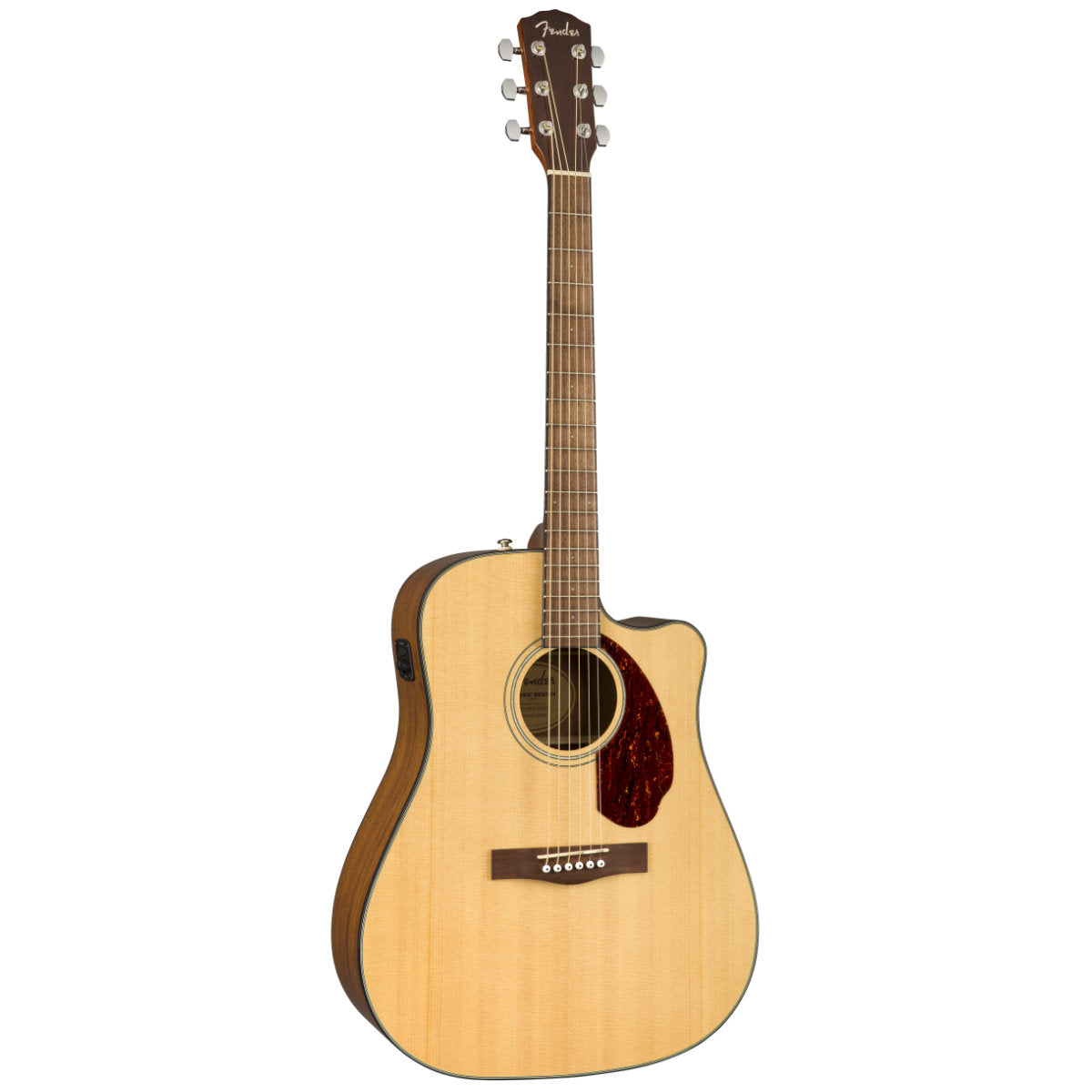 Fender CD-140SCE Dreadnought Acoustic-Electric Guitar - Walnut Fingerboard - Natural