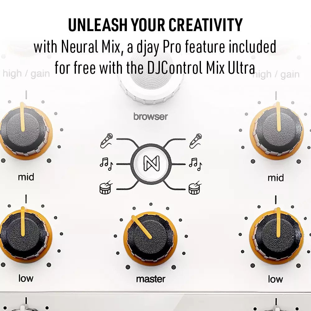 Hercules DJControl Mix Ultra Portable DJ Mixer