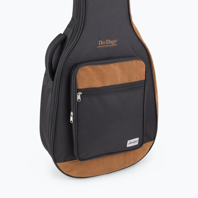 On-Stage Adventure Series Acoustic Guitar Gig Bag - Black