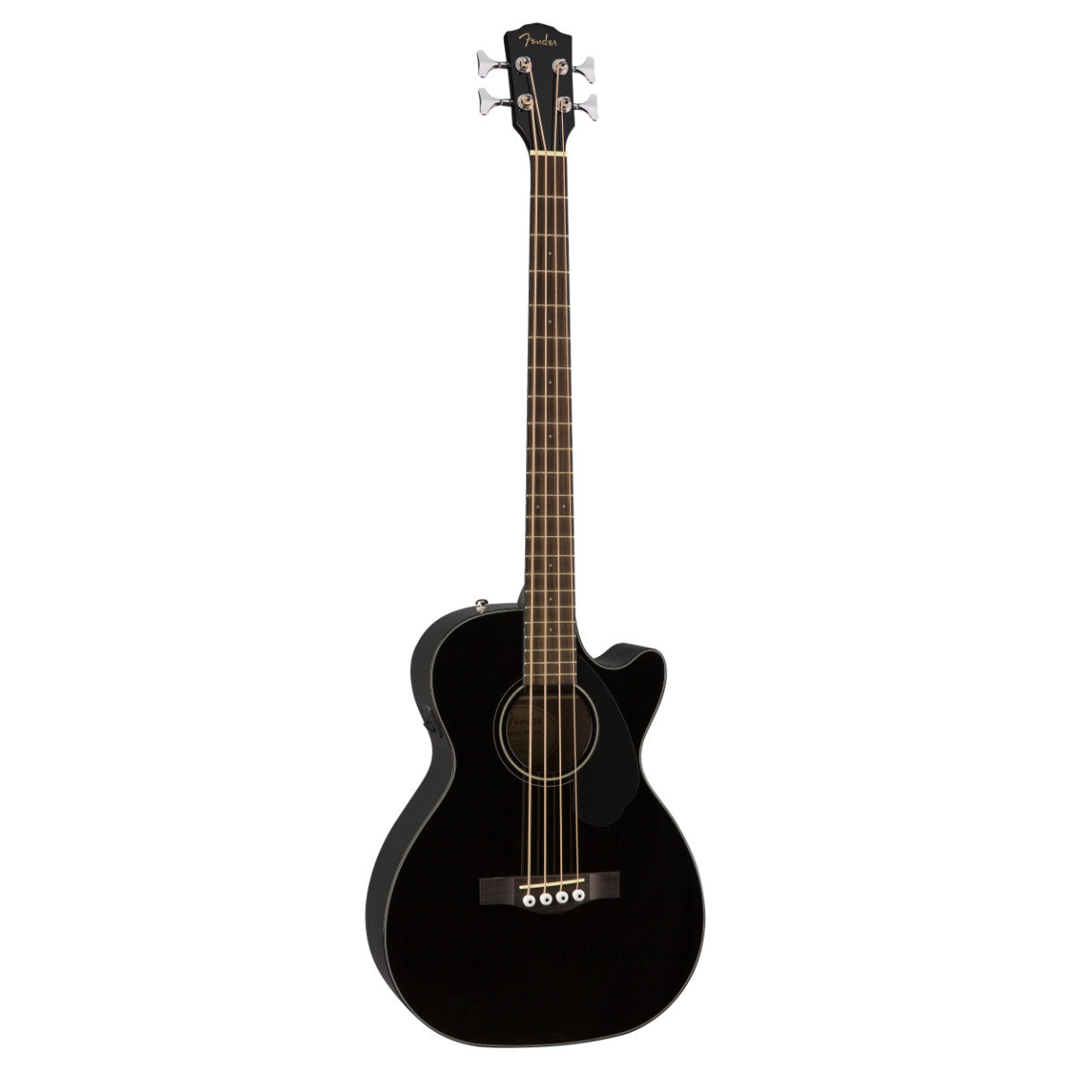 Fender CB-60SCE Acoustic-Electric Bass - Laurel Fingerboard - Black