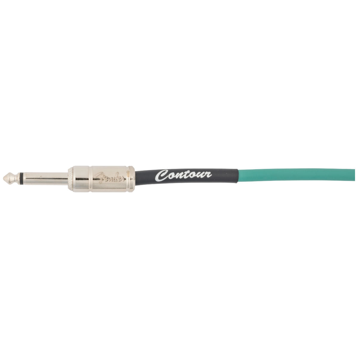 Fender Contour™ Series Coil Instrument Cables - 30ft - Sherwood Green