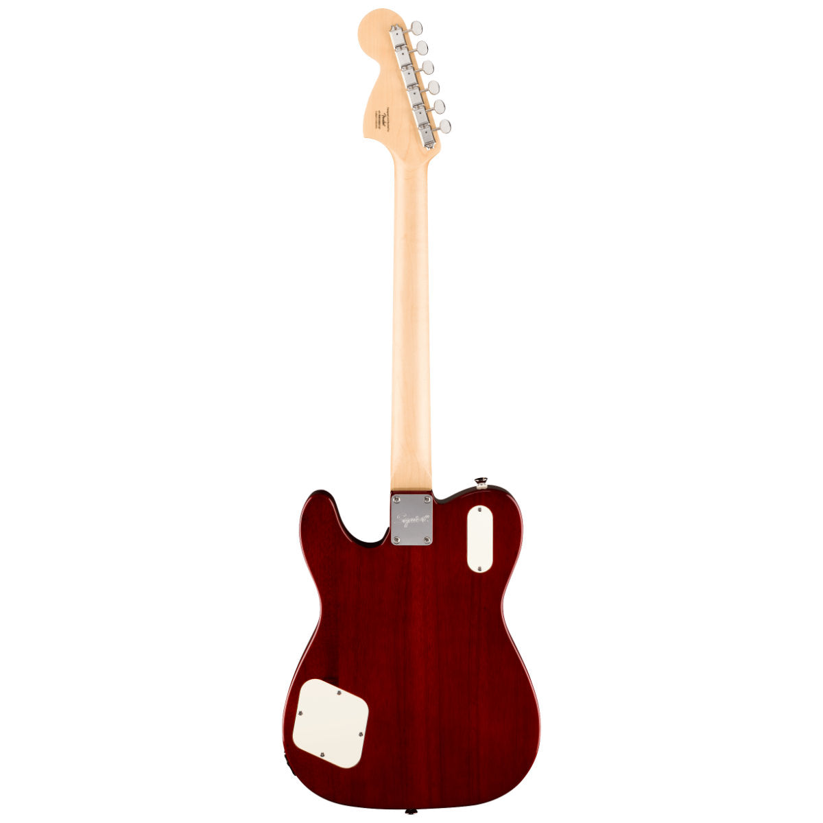 Fender Paranormal Troublemaker Telecaster Deluxe Bigsby Electric Guitar - Laurel Fingerboard - Parchment Pickguard - Honey Sunburst