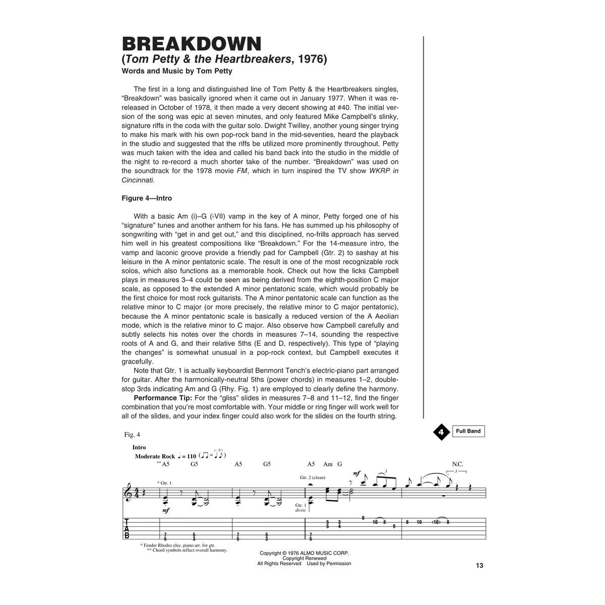 Hal Leonard - Tom Petty Guitar Signature Licks - Signature Licks Softcover Audio Online - TAB - Bananas at Large®